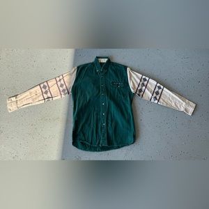 Vintage 90s Country Cowboy Button up shirt
